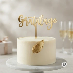 Topper "Gratulacje" (Boho)
