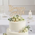 Topper na tort komunijny