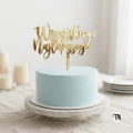 Złoty Topper Wszystkiego Najlepszego