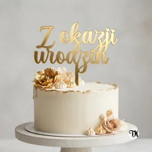 Topper "Z okazji urodzin" (Glamour)