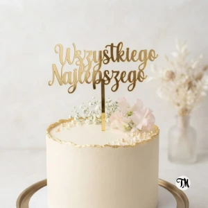 Topper "Wszystkiego Najlepszego" (Glamour)