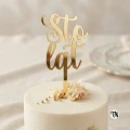Topper Sto lat złoty