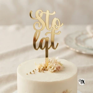Topper "Sto lat" (Glamour)