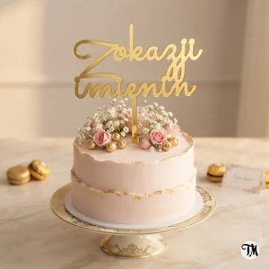 Topper "Z okazji imienin" (Minimal)
