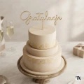 Topper Gratulacje na tort