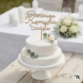 Topper Pierwsza Komunia Święta na tort