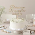 Drewniany topper komunijny