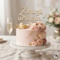 Topper Z okazji urodzin na tort