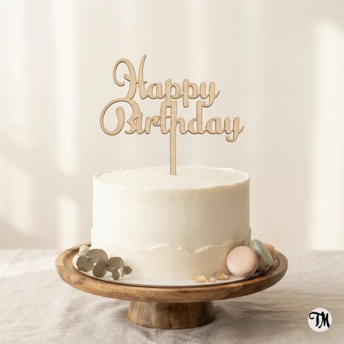 Topper "Happy Birthday" (Funky)