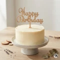Topper z napisem Happy Birthday