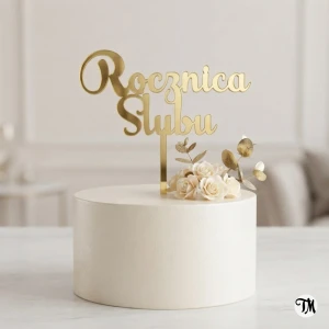 Topper "Rocznica Ślubu" (Funky)