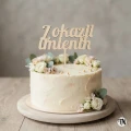 Topper Z okazji imienin na tort