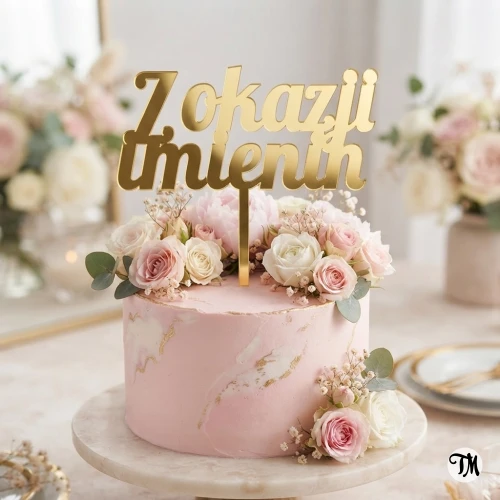 Topper "Z okazji imienin" (Modern)