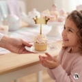 złoty Topper piker Korona pełna na deserek