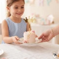 Topper piker Korona pełna z plexi złotej