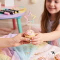 Drewniany Topper piker Gwiazdka ażurowa