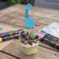 Topper piker w kształcie Dinozaura diplodok