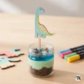 Drewniany Topper piker w kształcie Dinozaura diplodok