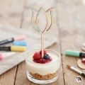 Topper piker Tulipan na deserek
