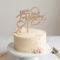 Topper urodzinowy HAPPY Birthday na tort
