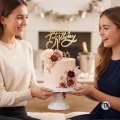 Złoty Topper urodzinowy HAPPY Birthday