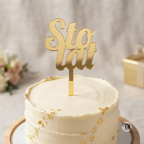 Topper "Sto lat" (Modern)