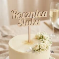 Drewniany topper na rocznice ślubu