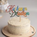 Drewniany Topper z napisem Kochanym Dziadkom
