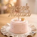 Topper Roczek z imieniem na tort