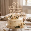 Topper na rocznicę