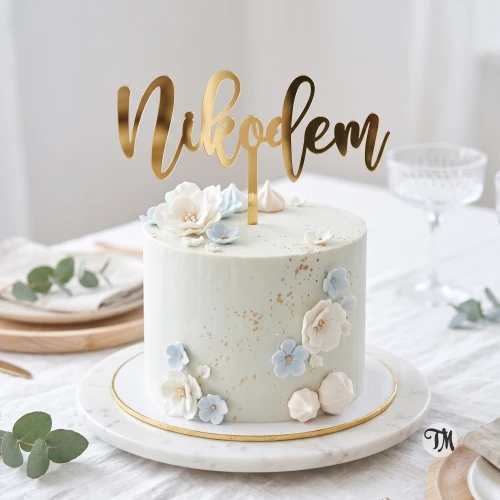 Topper z imieniem "imię" (Boho)