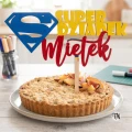 Drewniany Topper SUPER Dziadek z imieniem personalizowany