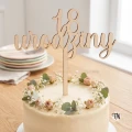Topper urodzinowy z liczbą  na tort