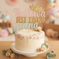 Drewniany kobiecy Topper Królowa JEST TYLKO jedna z koroną