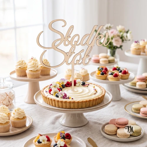 Topper "Słodki Stół"