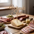 Topper Wiejski Stół na wesele