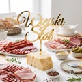 Topper Wiejski Stół złoty