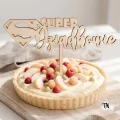 Topper SUPER Dziadkowie drewniany