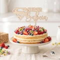 Drewniany Topper SUPER Babcia