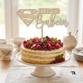 Topper SUPER Babcia drewniany