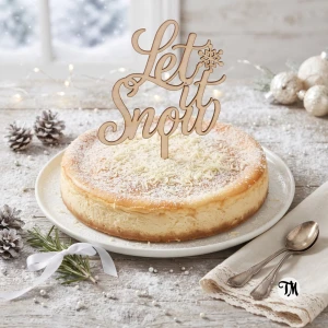 Topper zimowy "Let it Snow"