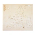 Duże drewniane puzzle mapa Europy