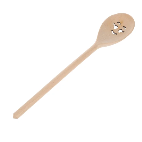 Swedish wooden spoon - eyes with lashes