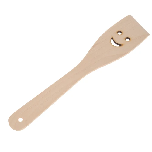 Wooden spatula - smile