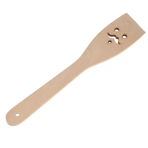 Wooden spatula - mustache