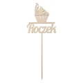 Topper na roczek z babeczką