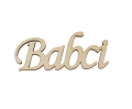 Drewniany napis “Babci”