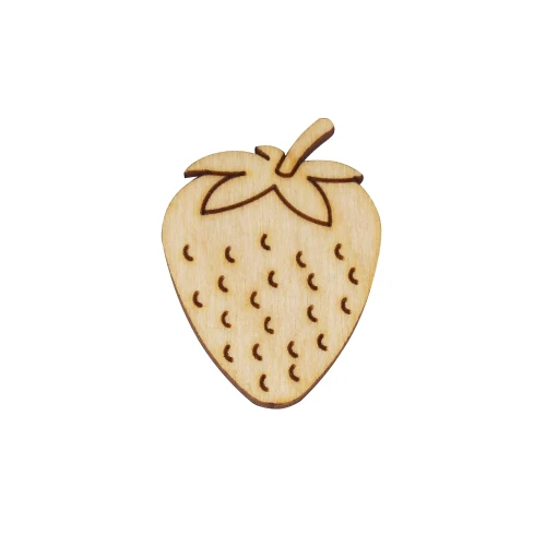Plywood scrap - strawberry
