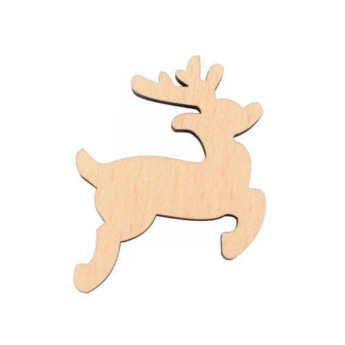 Plywood scrap - decorative reindeer