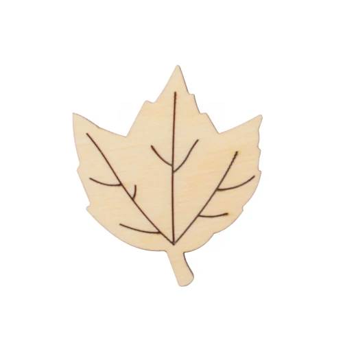 Wooden scrap - plane leaf